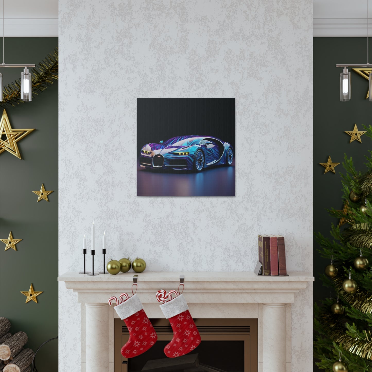 Canvas Gallery Wraps Bugatti Abstract Flair 3