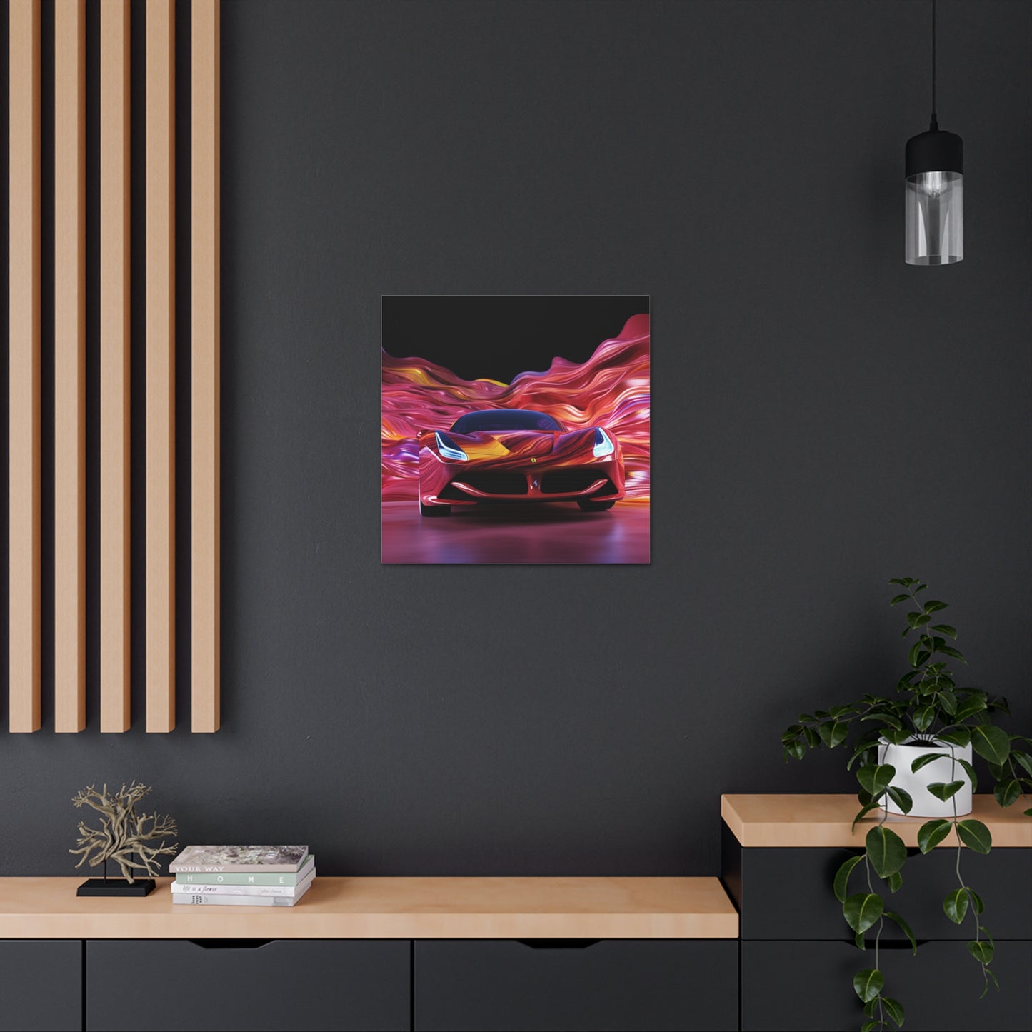 Canvas Gallery Wraps Ferrari Water Fusion 3