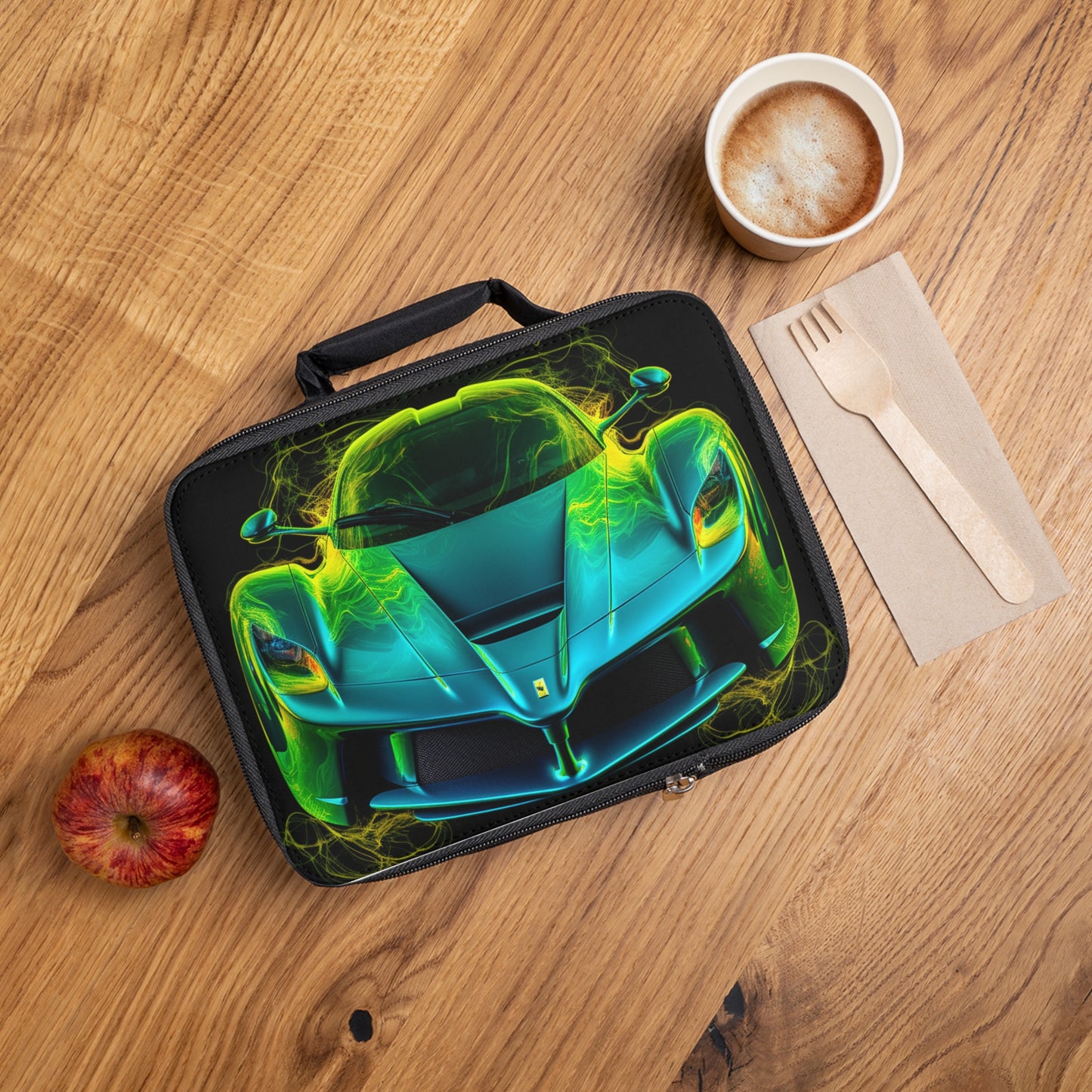 Lunch Bag Ferrari Neon 2