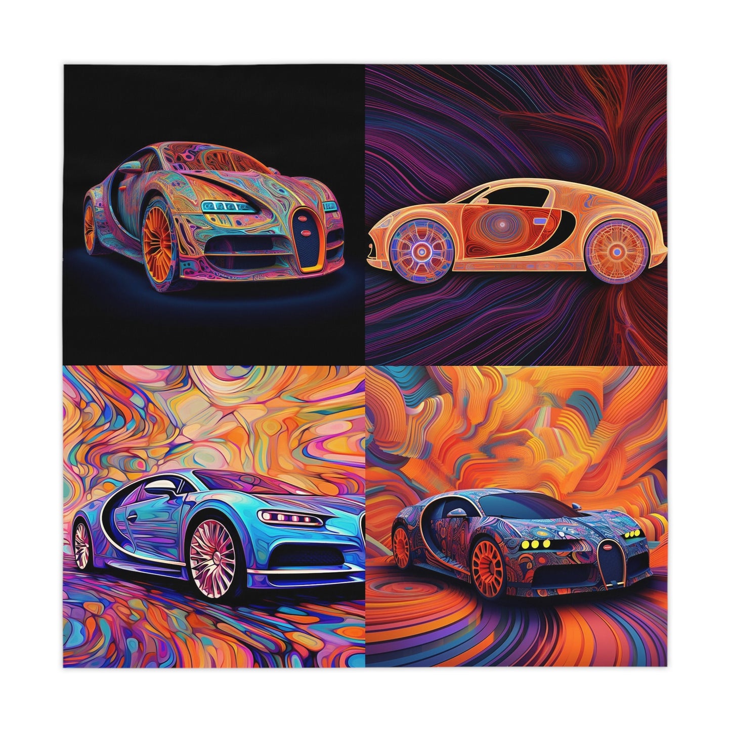 Tablecloth Bugatti Abstract Concept 5