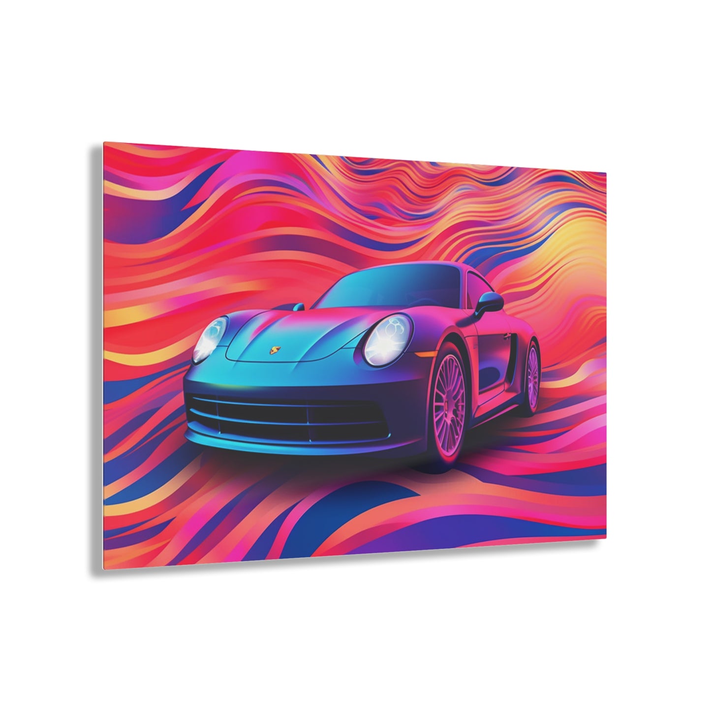 Acrylic Prints Porsche Water Fusion 3