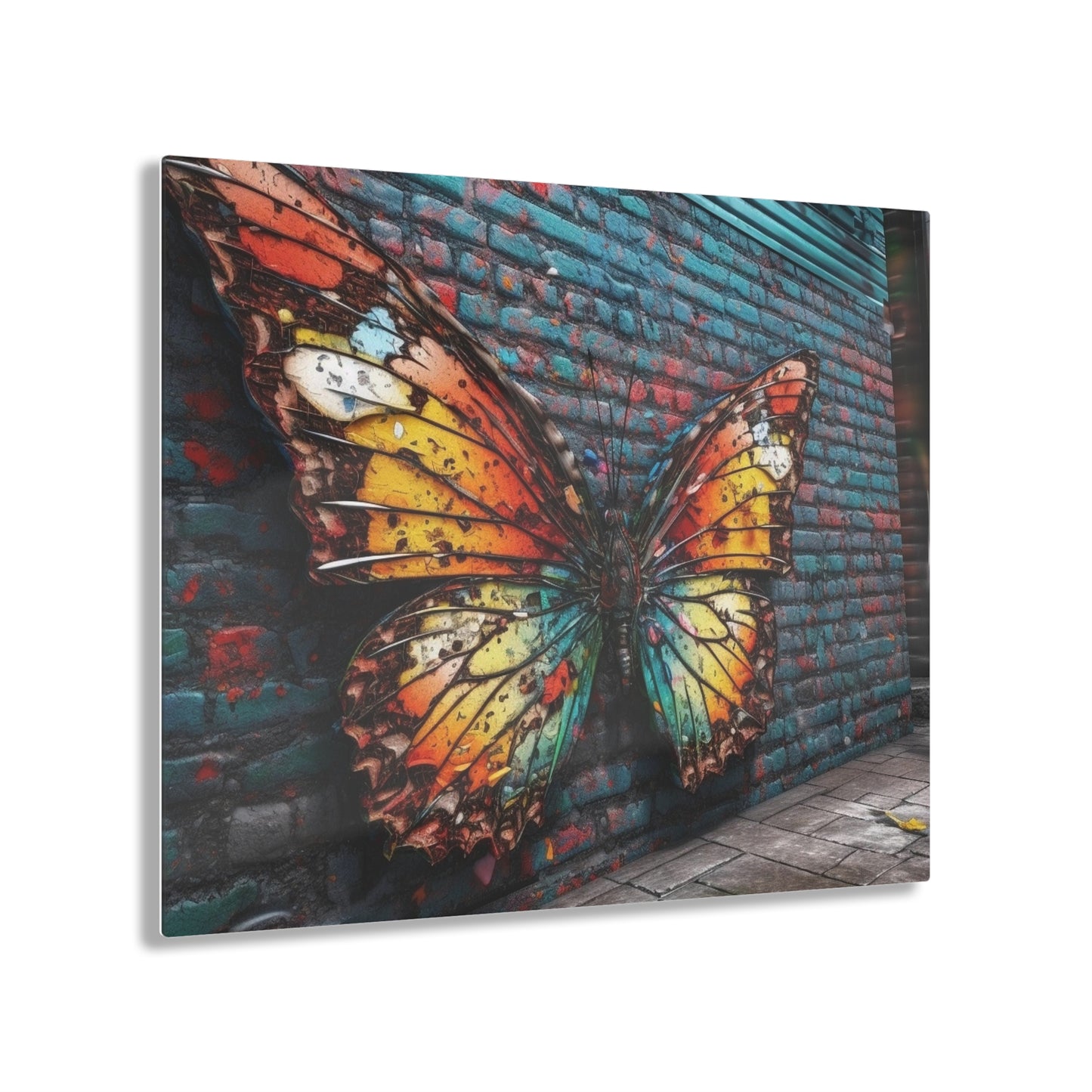 Acrylic Prints Liquid Street Butterfly 2