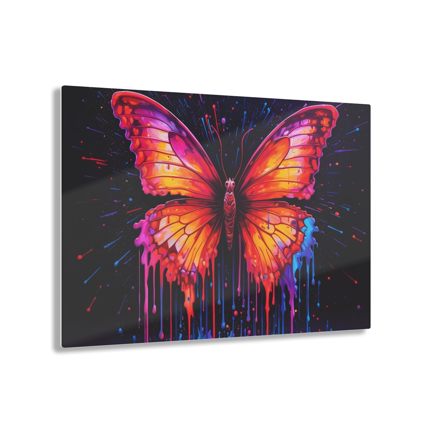 Acrylic Prints Pink Butterfly Flair 4