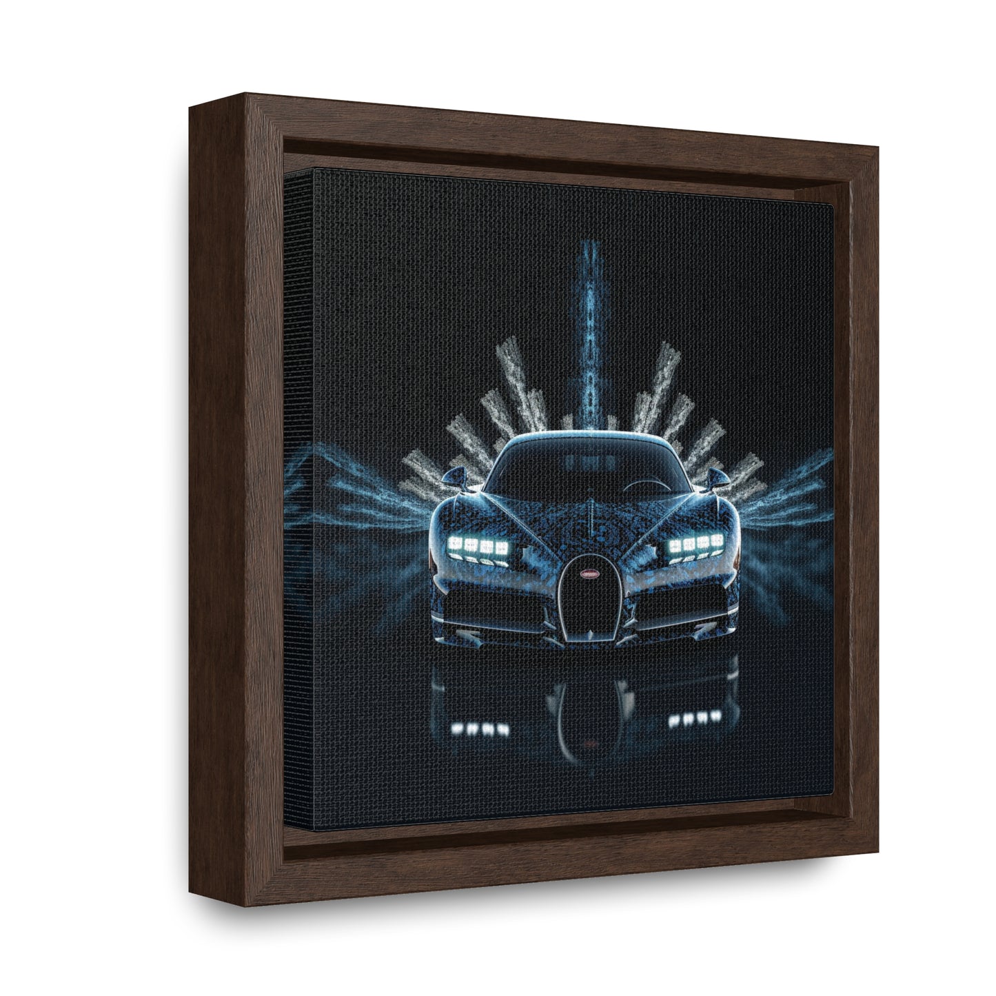 Gallery Canvas Wraps, Square Frame Hyper Bugatti 2