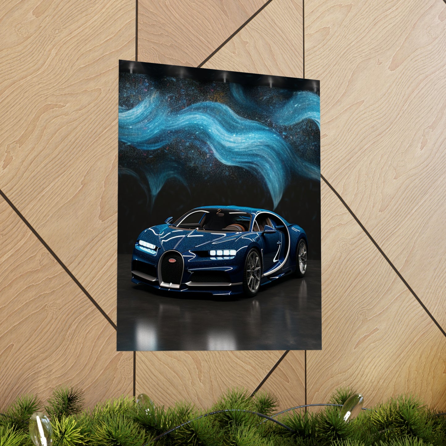 Premium Matte Vertical Posters Hyper Bugatti 3