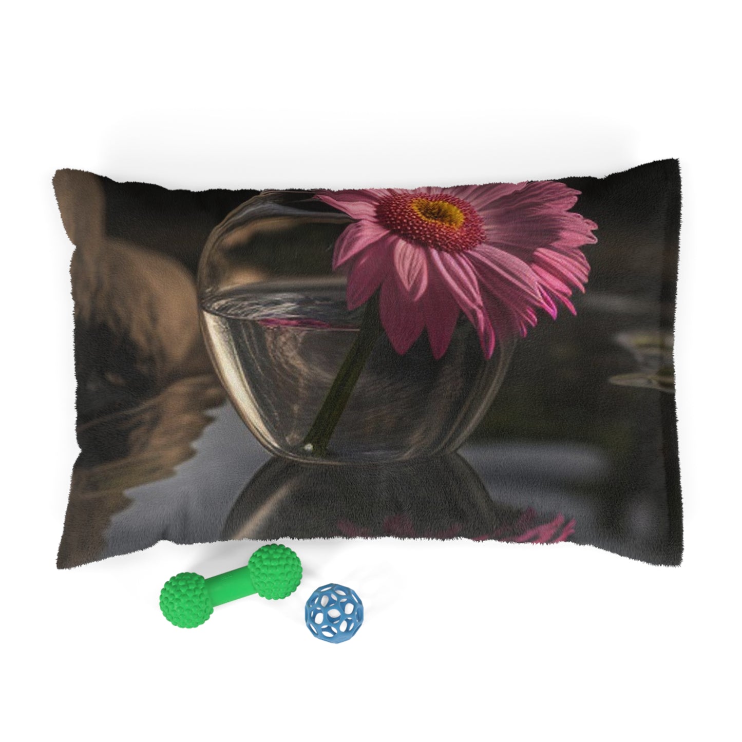 Pet Bed Pink Daisy 2