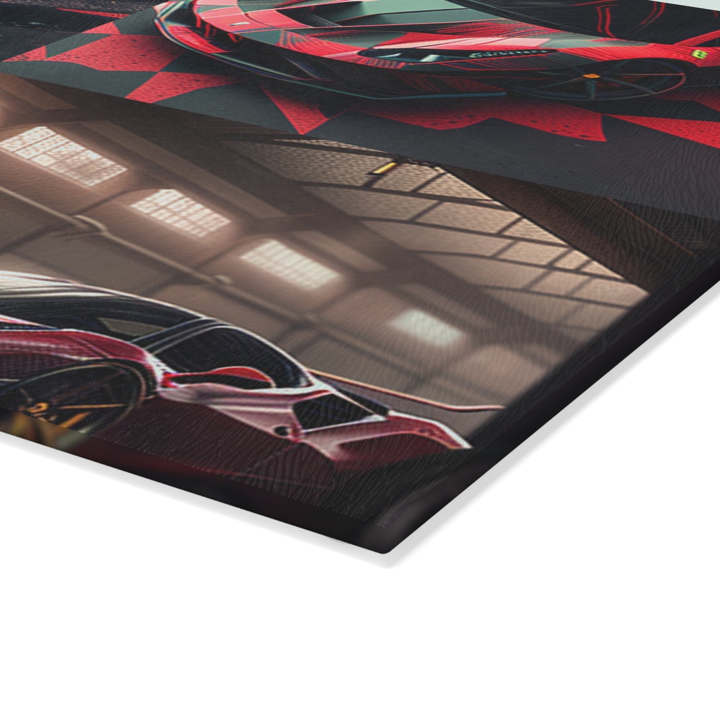 Glass Cutting Board Ferrari Hyper 5