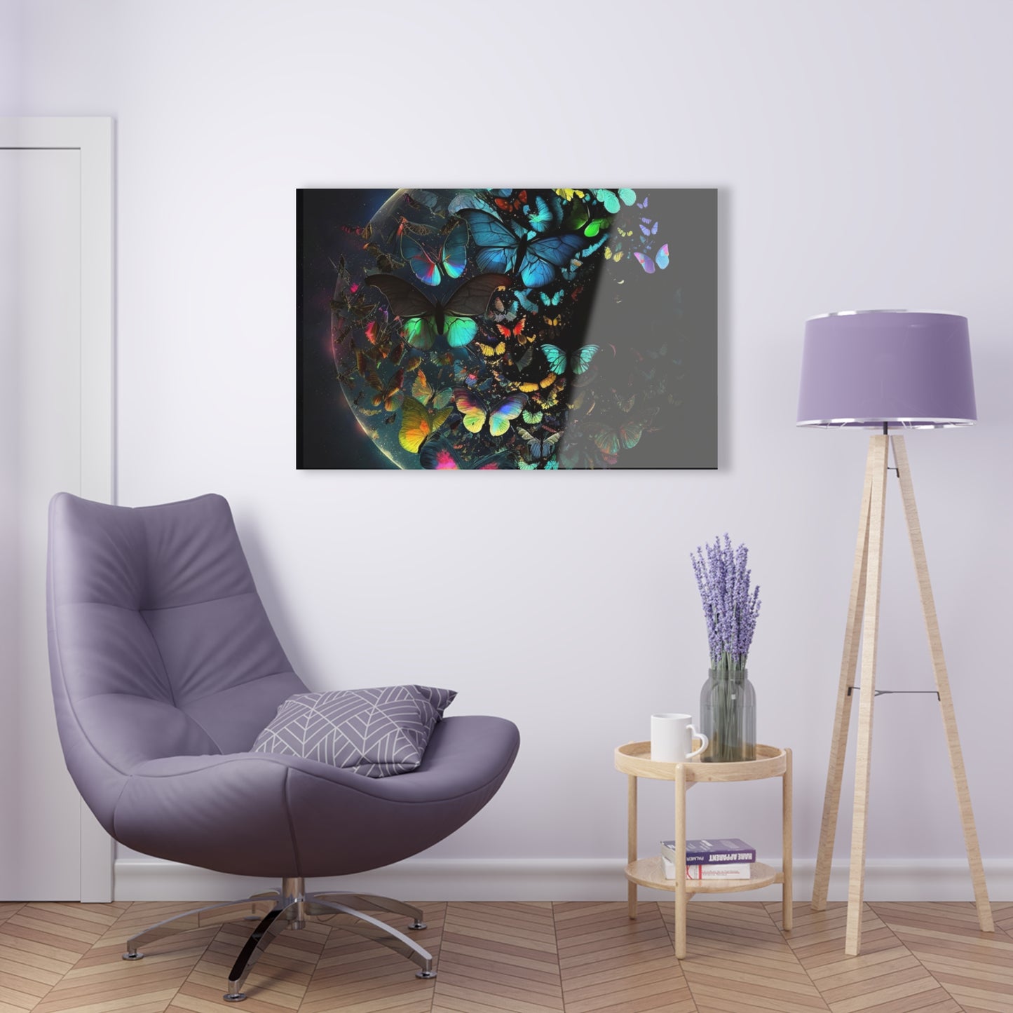 Acrylic Prints Moon Butterfly 4