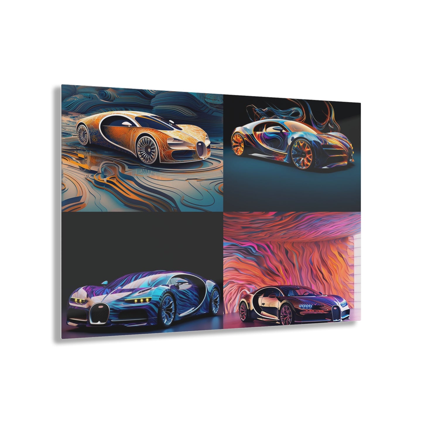 Acrylic Prints Bugatti Abstract Flair 5