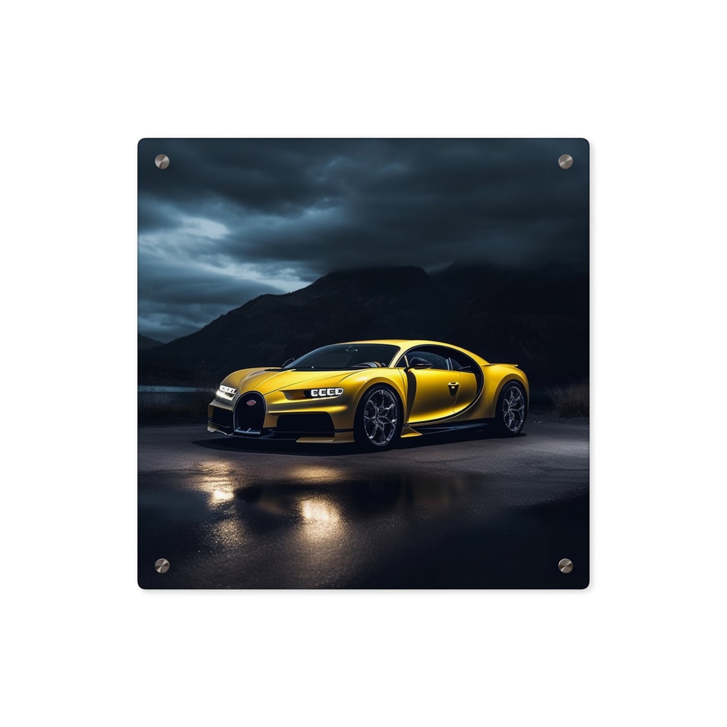 Acrylic Wall Art Panels Bugatti Real Look 4