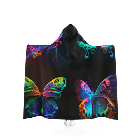 Hooded Blanket Raw Hyper Color Butterfly 5
