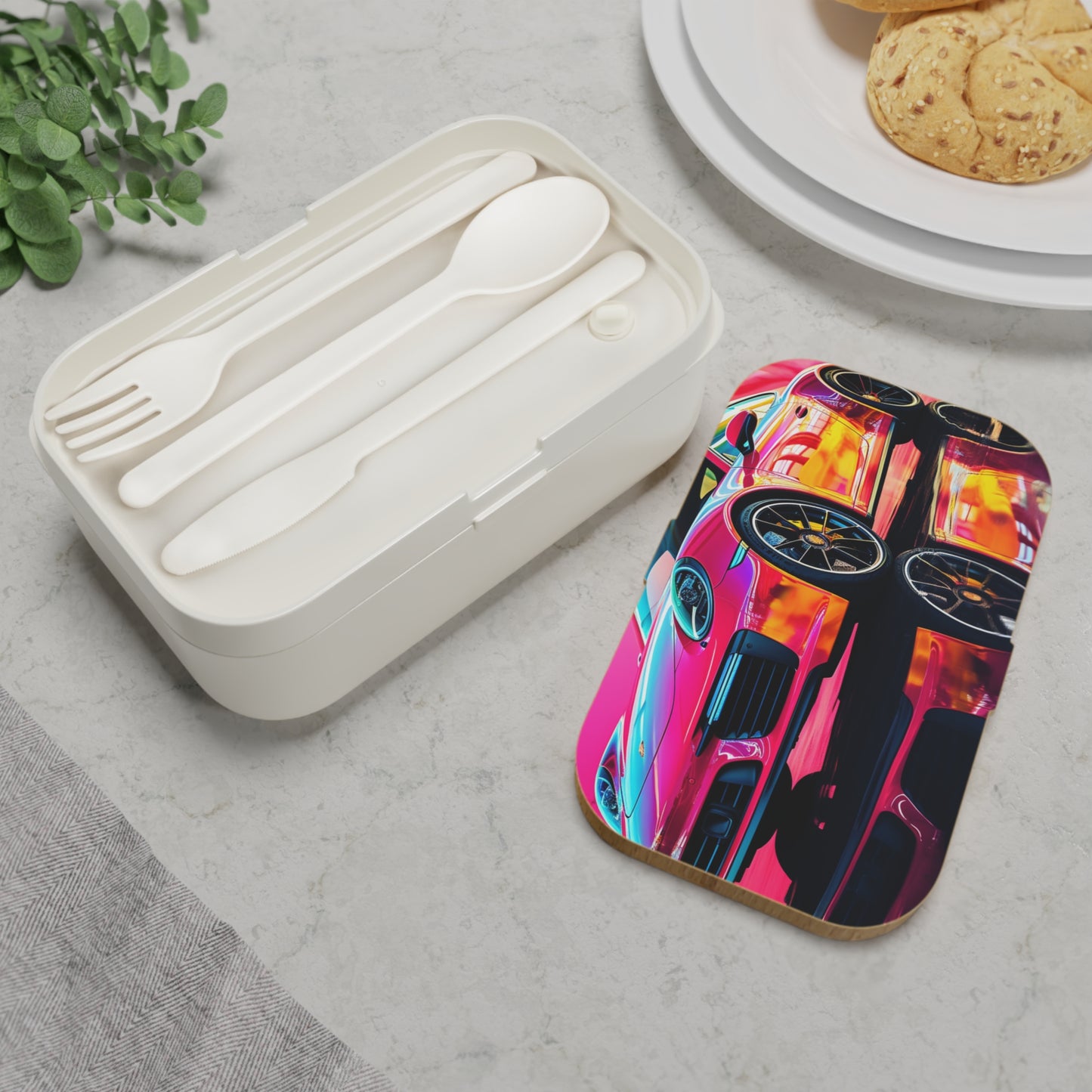 Bento Lunch Box Macro Porsche 4