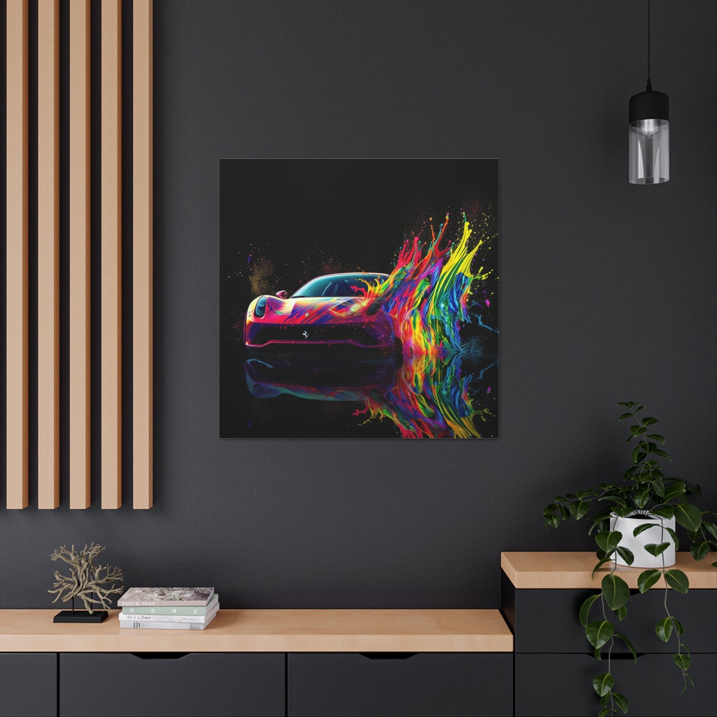 Canvas Gallery Wraps Ferrari Fusion Water 3