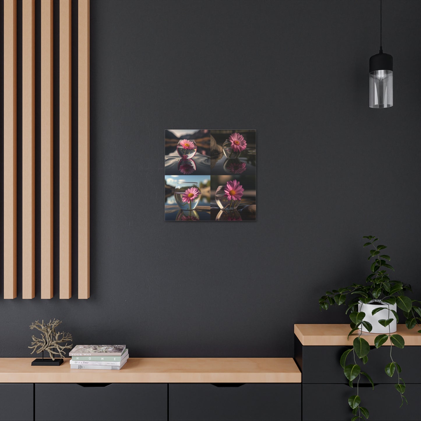 Canvas Gallery Wraps Pink Daisy 5