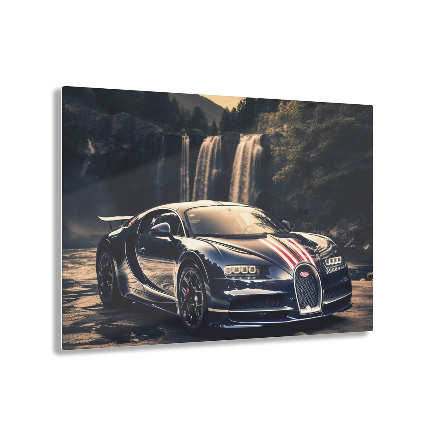 Acrylic Prints Bugatti Waterfall 2