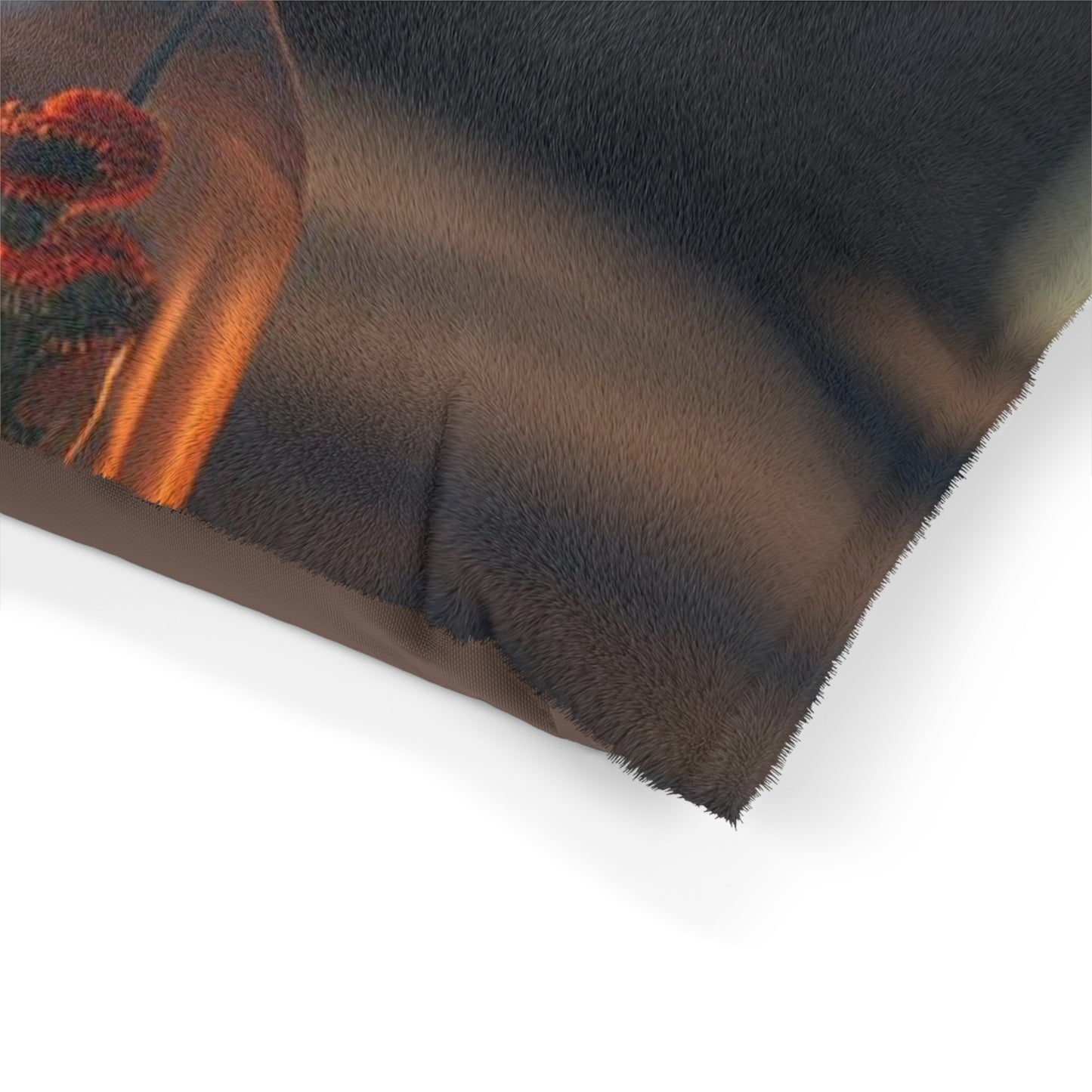 Pet Bed Orange Poppy in a Vase 3