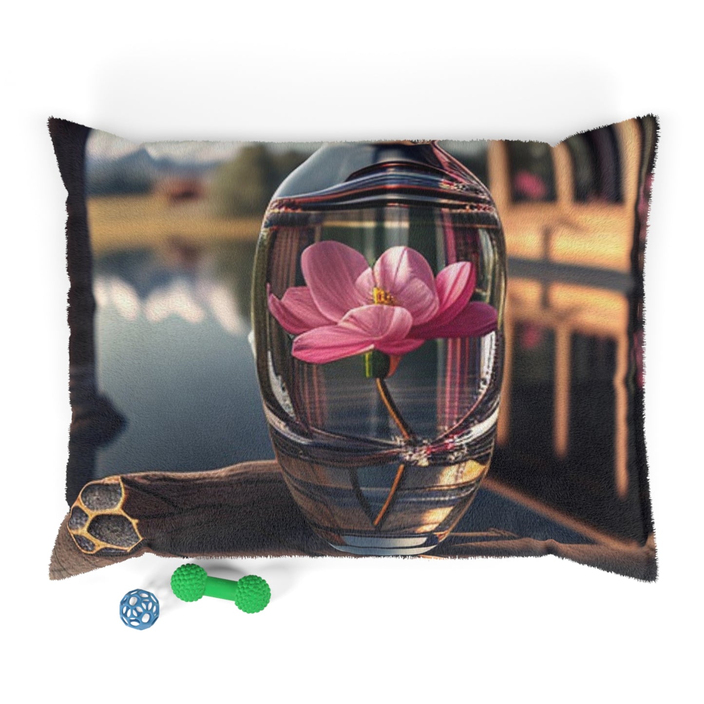 Pet Bed Pink Magnolia 2