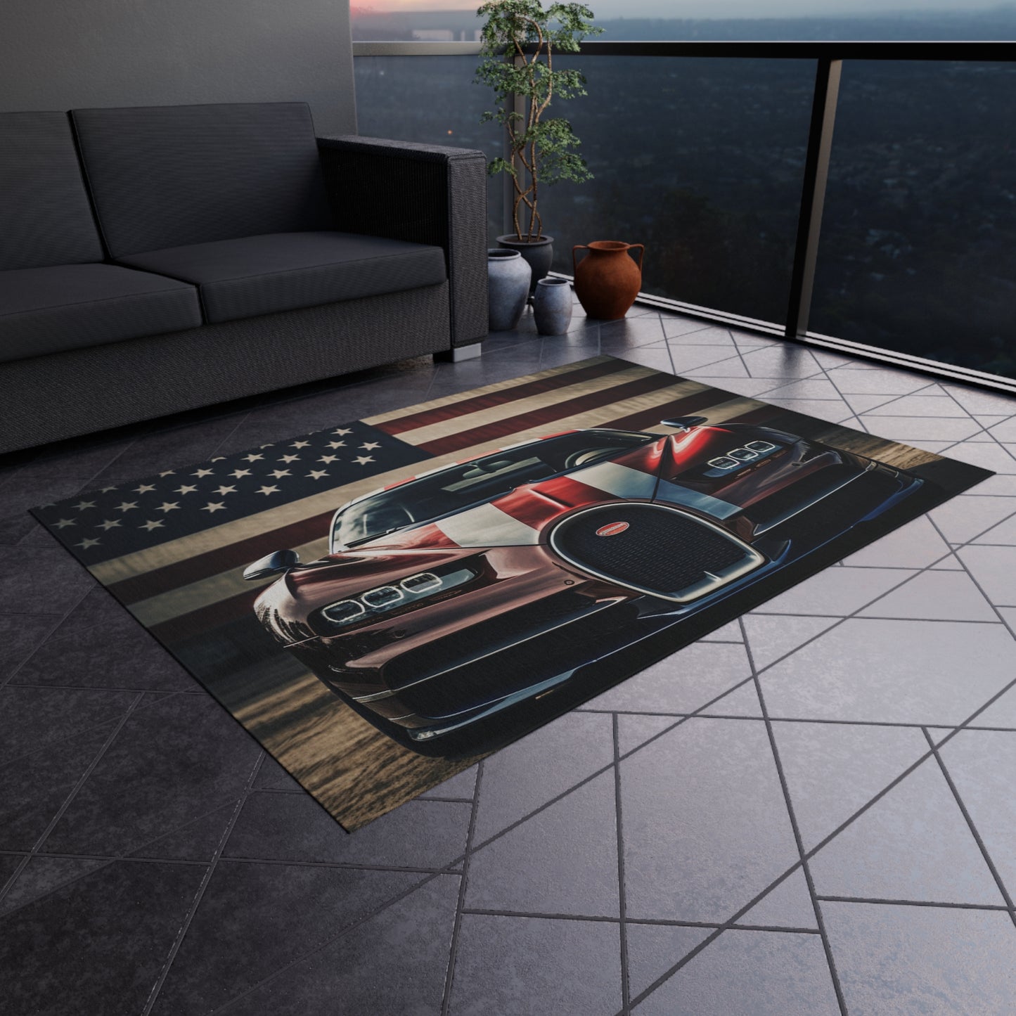 Outdoor Rug  Bugatti Flag 1