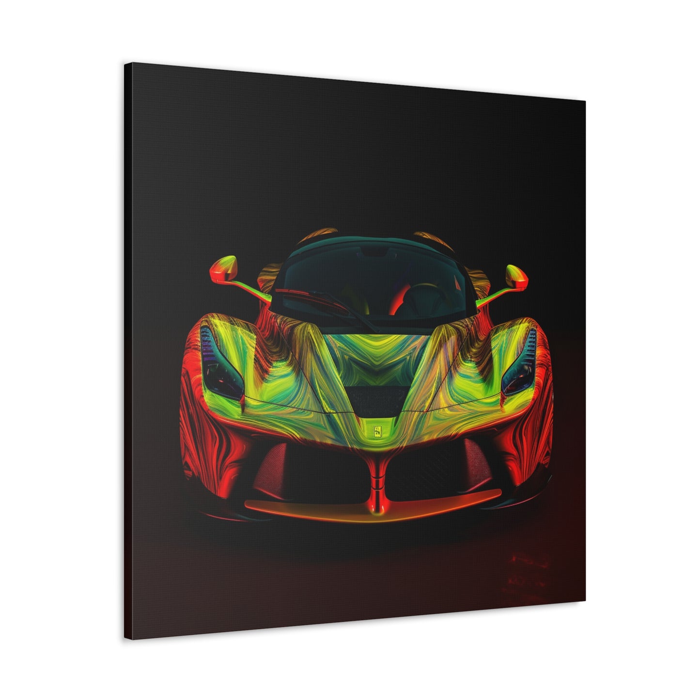 Canvas Gallery Wraps Ferrari Neon 1