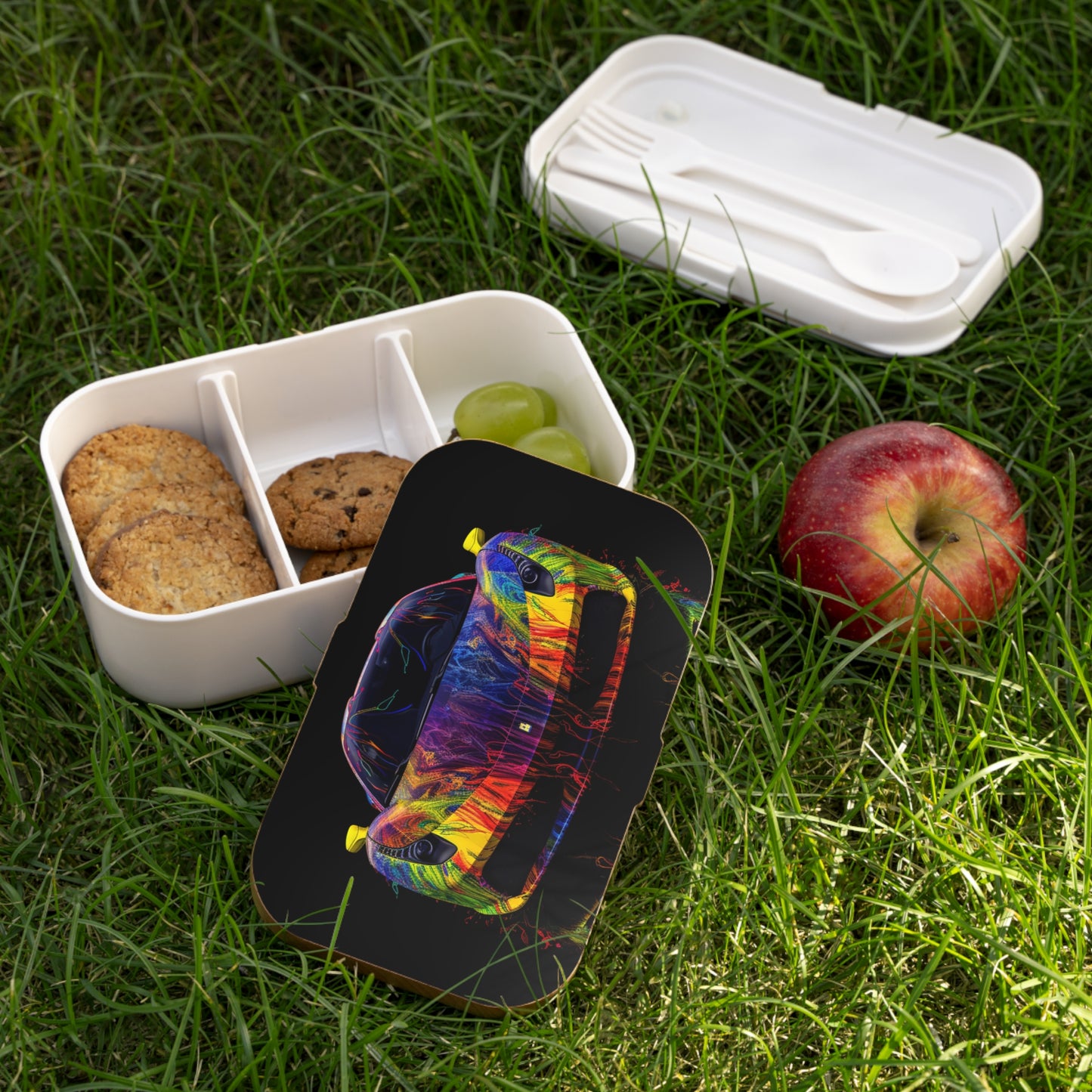 Bento Lunch Box Ferrari Color 2