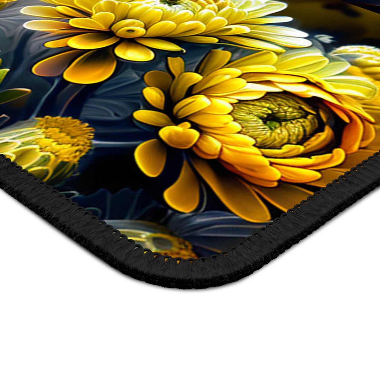 Gaming Mouse Pad  Yellow Hermosas Flores Amarillas 5