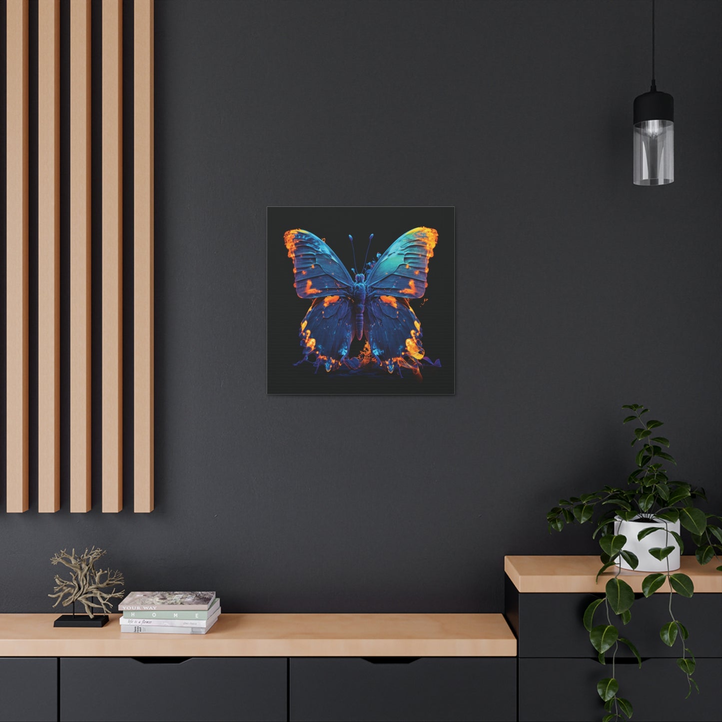 Canvas Gallery Wraps Thermal Butterfly 3