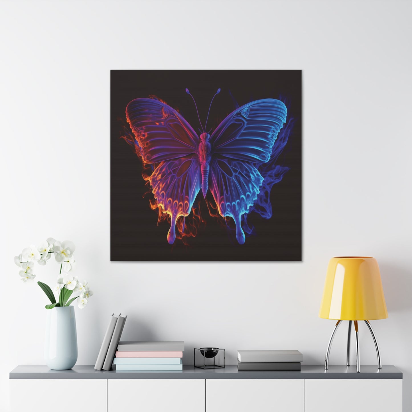 Canvas Gallery Wraps Thermal Butterfly 1