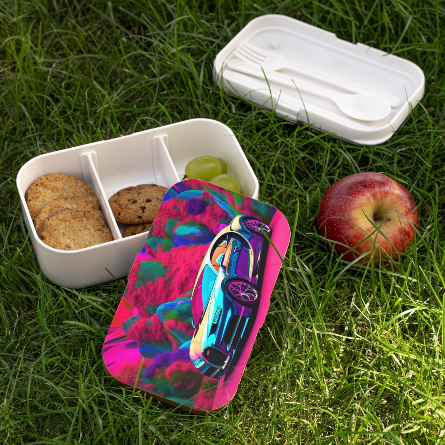 Bento Lunch Box Florescent Bugatti Flair 4