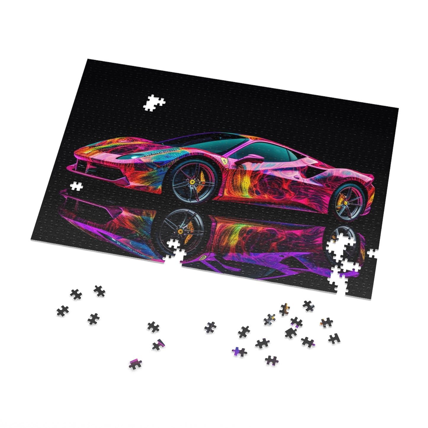 Jigsaw Puzzle (30, 110, 252, 500,1000-Piece) Ferrari Color 4