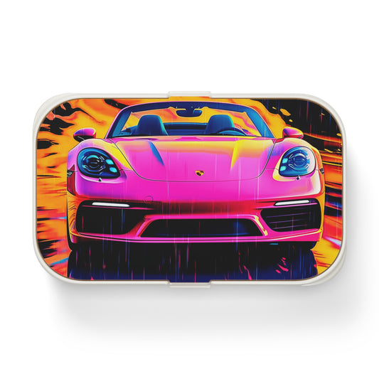 Bento Lunch Box Pink Porsche water fusion 1