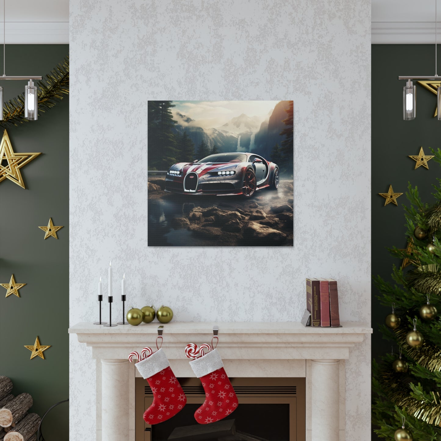 Canvas Gallery Wraps Bugatti Waterfall 4