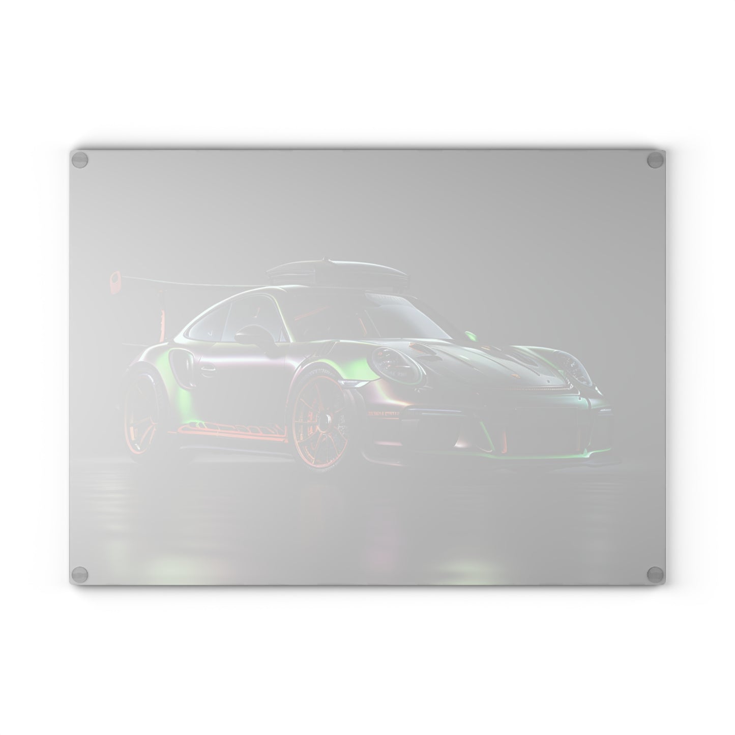 Glass Cutting Board Porsche Color 2