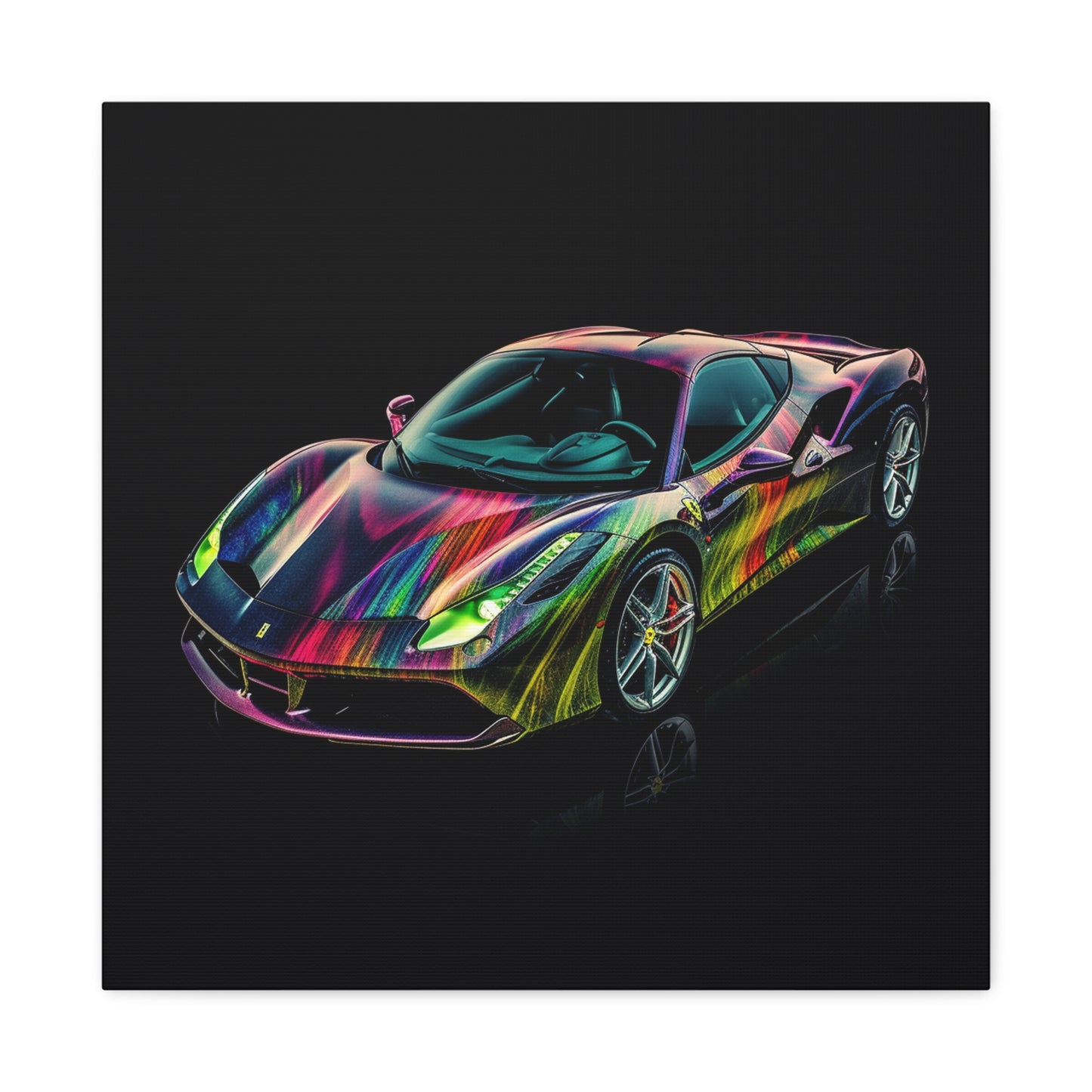 Canvas Gallery Wraps Ferrari Color 3