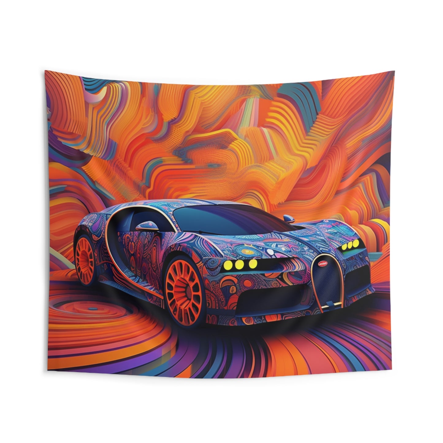 Indoor Wall Tapestries Bugatti Abstract Concept 4