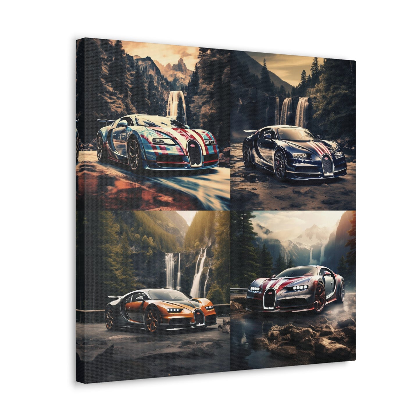 Canvas Gallery Wraps Bugatti Waterfall 5