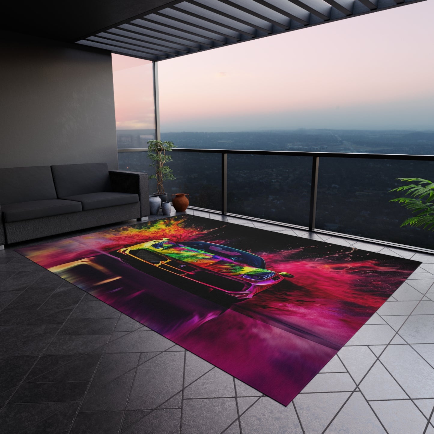 Outdoor Rug  Farrari Water 2