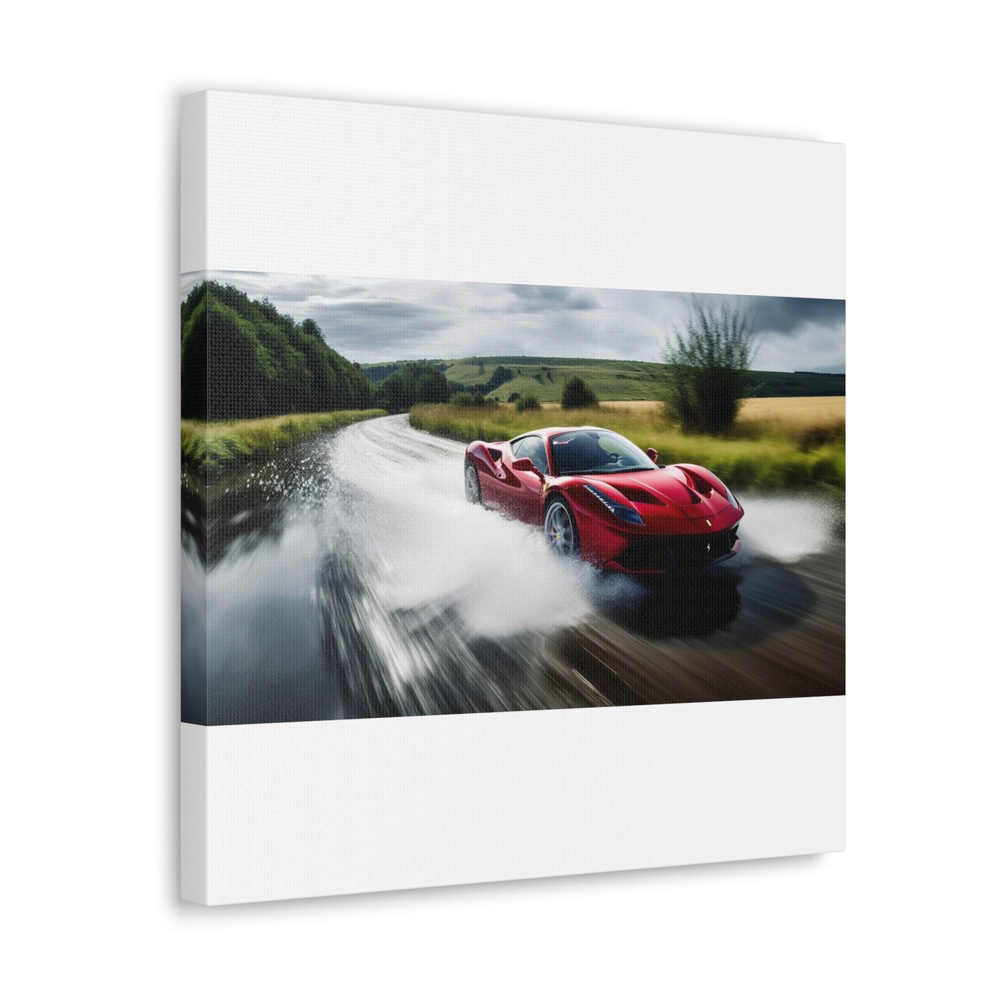 Canvas Gallery Wraps Water Ferrari Splash 4