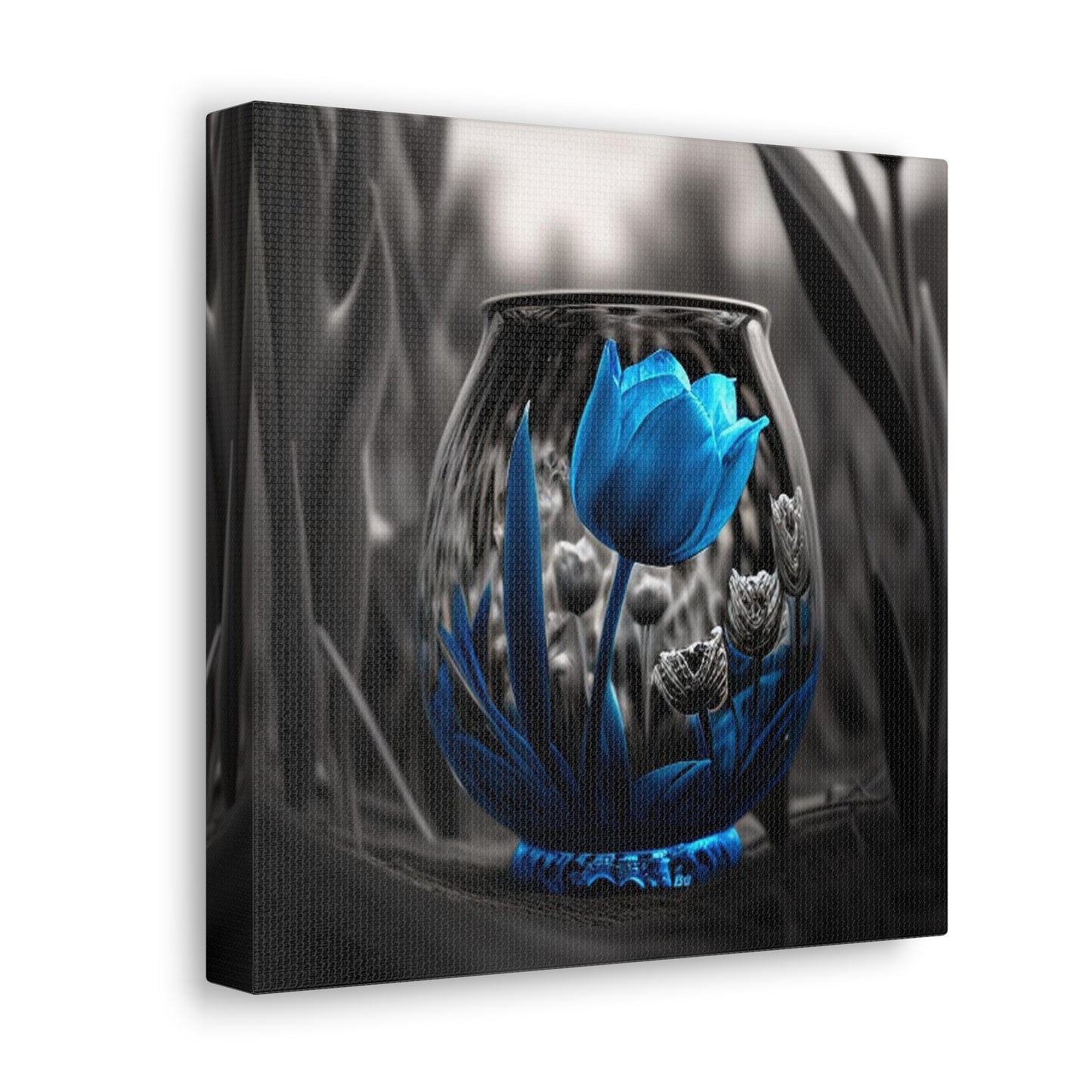 Canvas Gallery Wraps Tulip Blue 4
