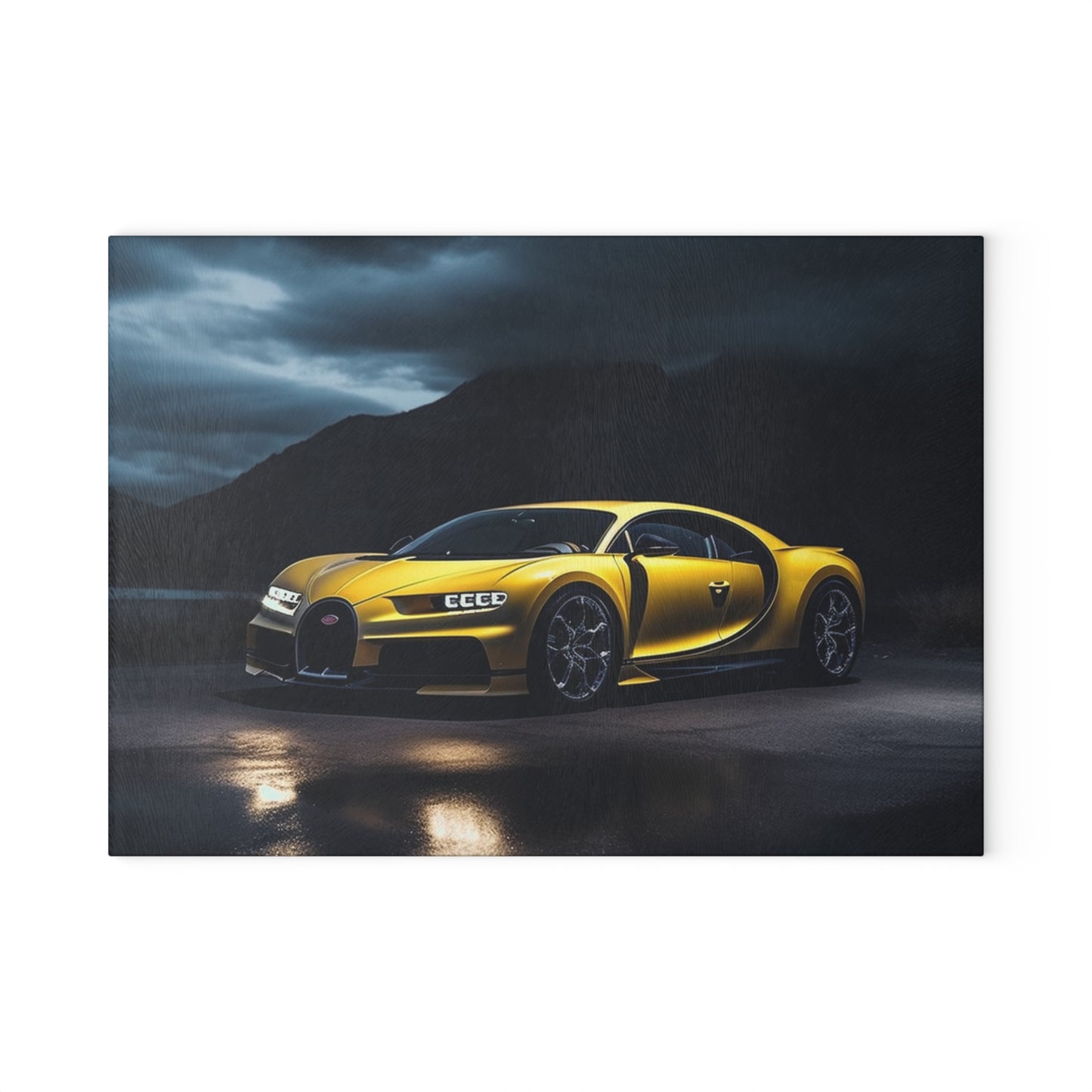 Glass Cutting Board Bugatti Real Look 4