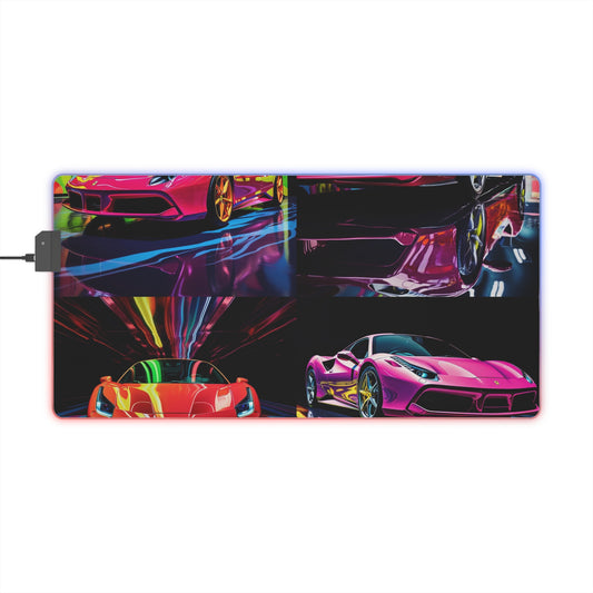 LED Gaming Mouse Pad Ferrari Flair Macro 5