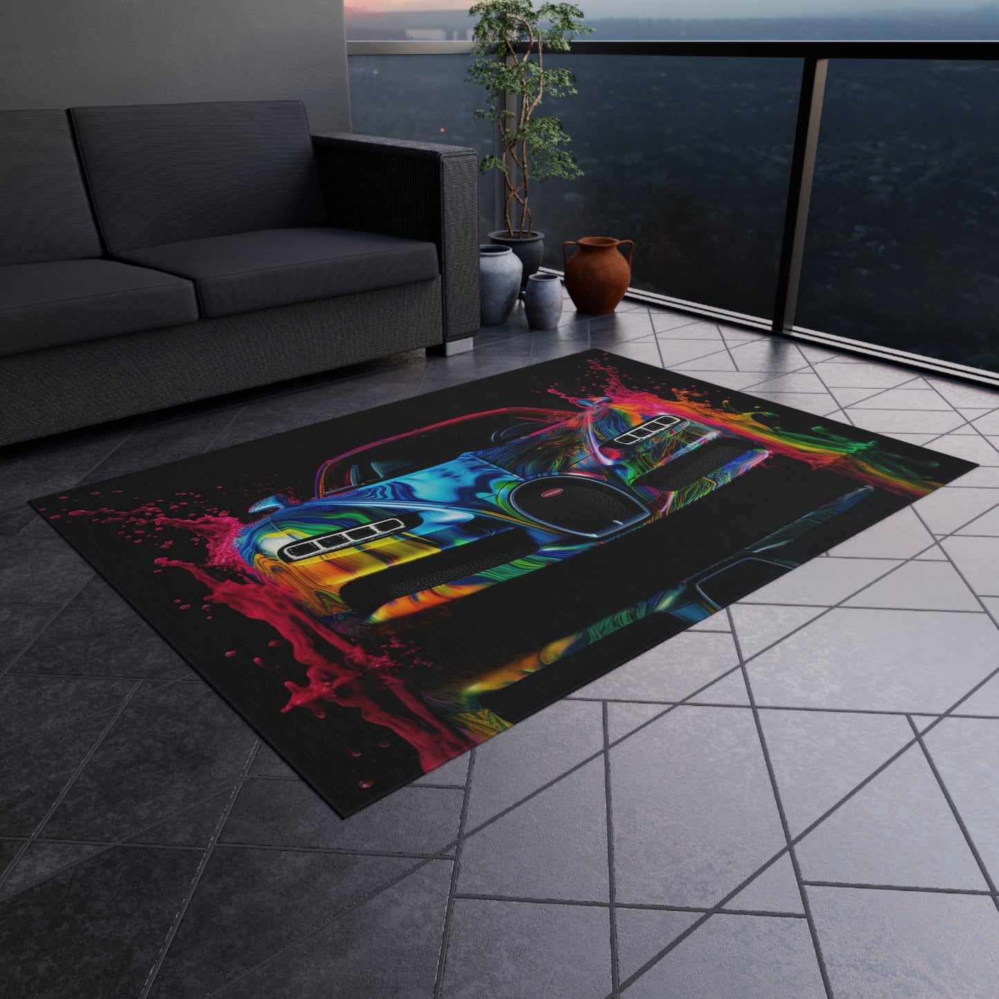 Outdoor Rug  Bugatti Water 4