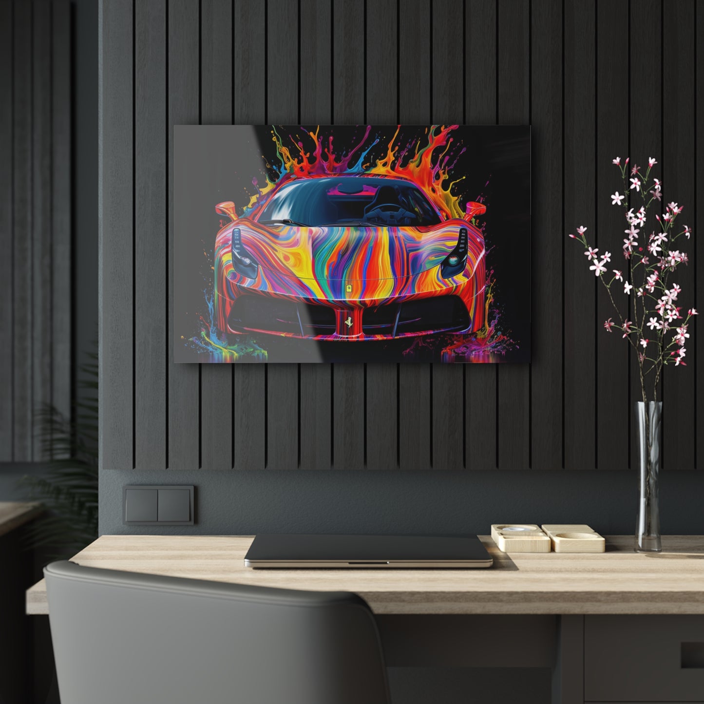 Acrylic Prints Ferrari Fusion Water 4