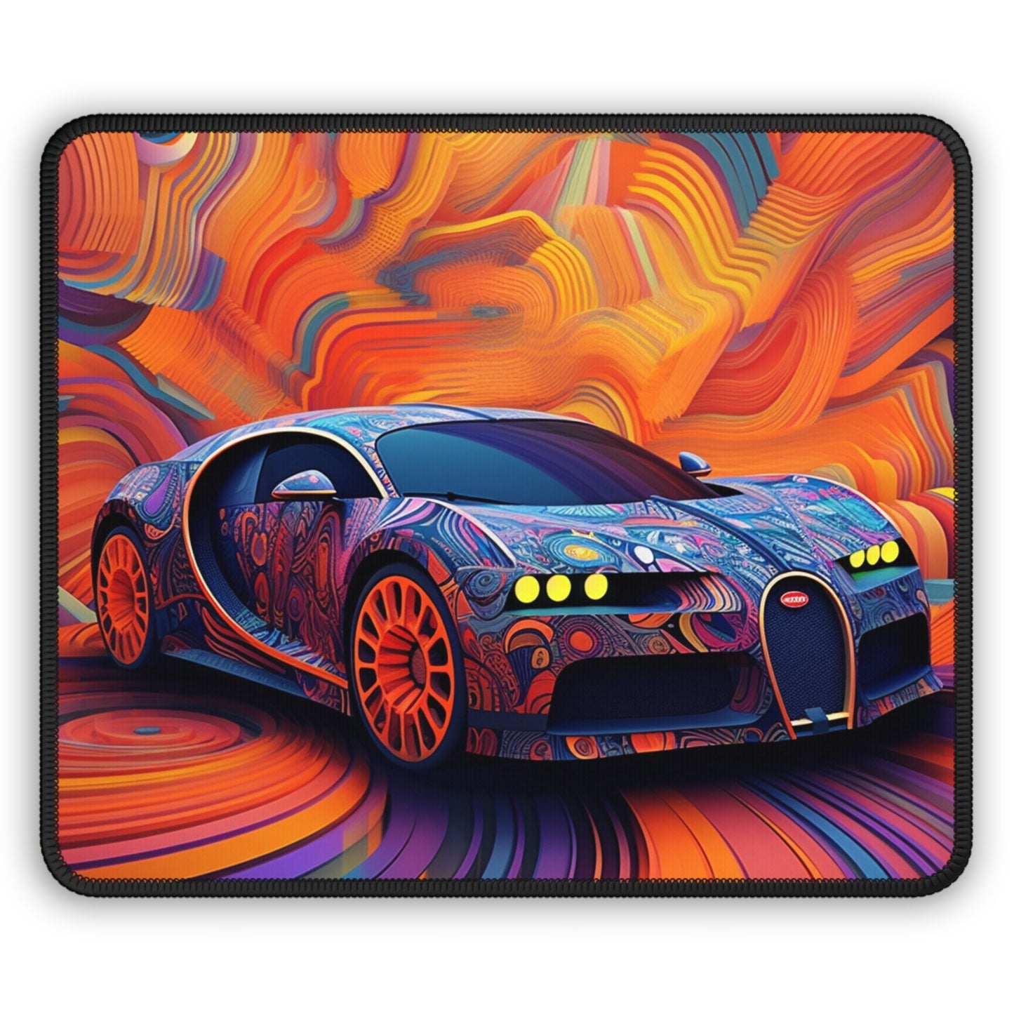 Gaming Mouse Pad  Bugatti Abstract Concept 4