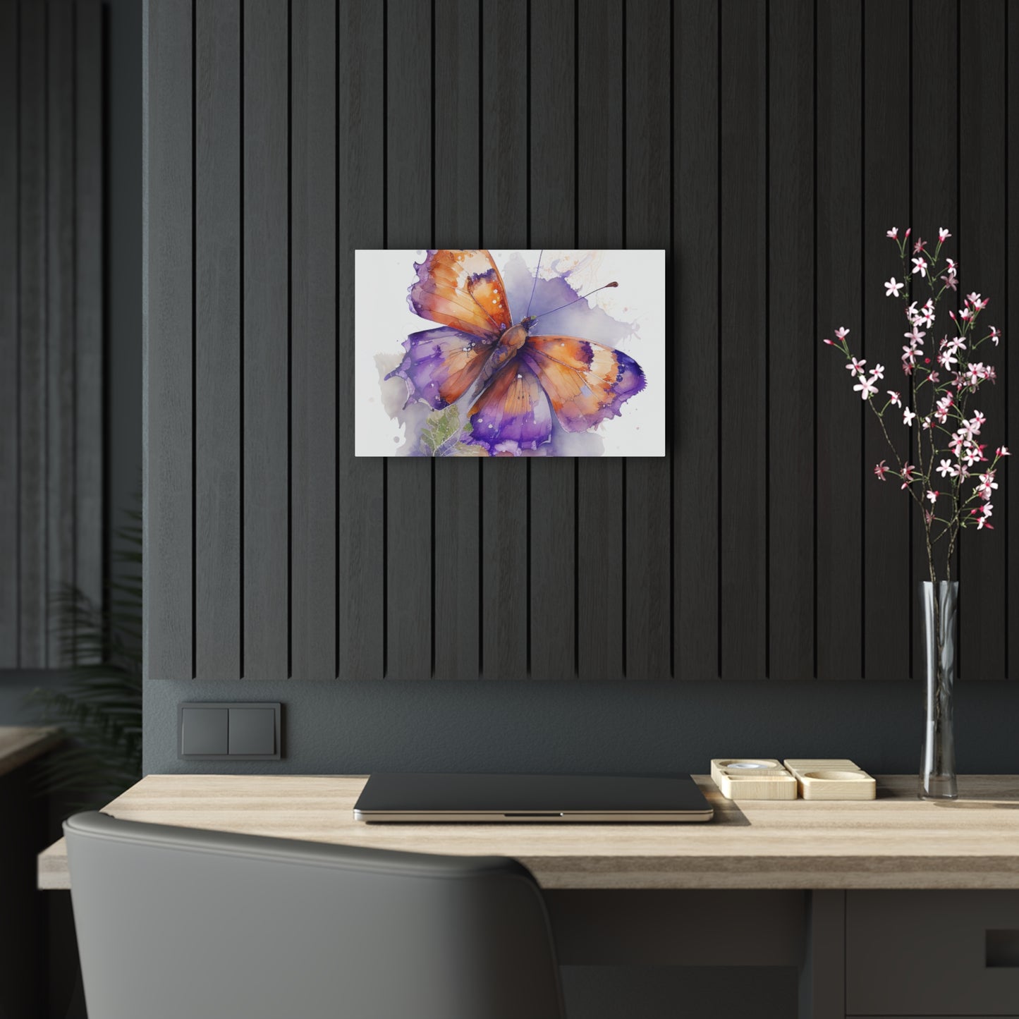 Acrylic Prints MerlinRose Watercolor Butterfly 2