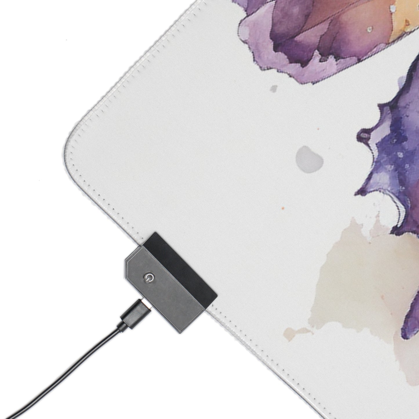 LED Gaming Mouse Pad MerlinRose Watercolor Butterfly 1