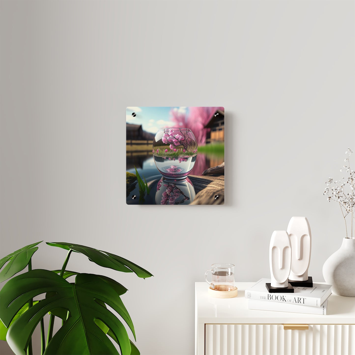 Acrylic Wall Art Panels Cherry Blossom 2