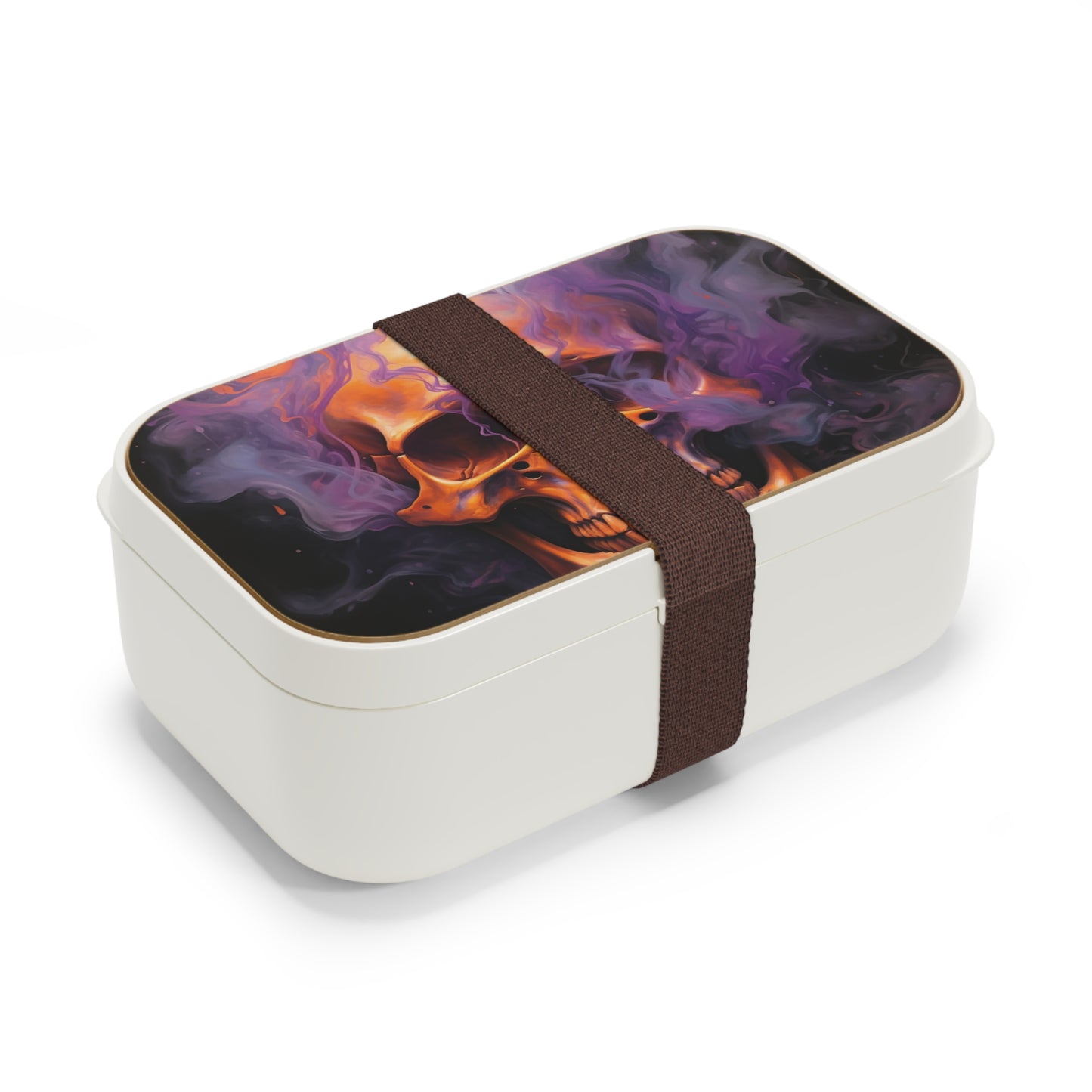 Bento Lunch Box Skull Flames 4