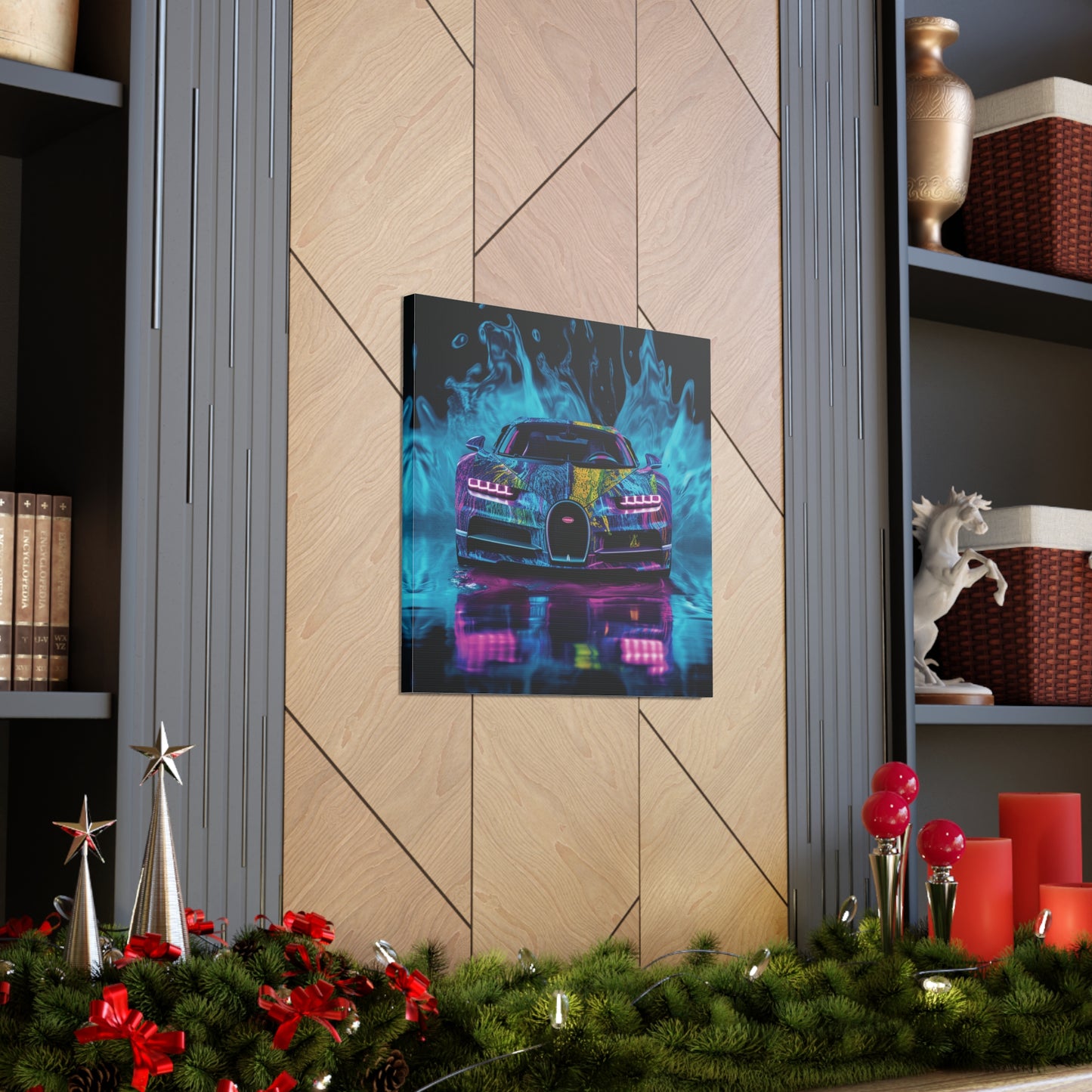 Canvas Gallery Wraps Bugatti Water 2