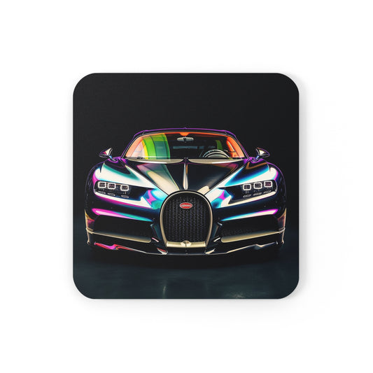 Corkwood Coaster Set Hyper Bugatti Chiron 4