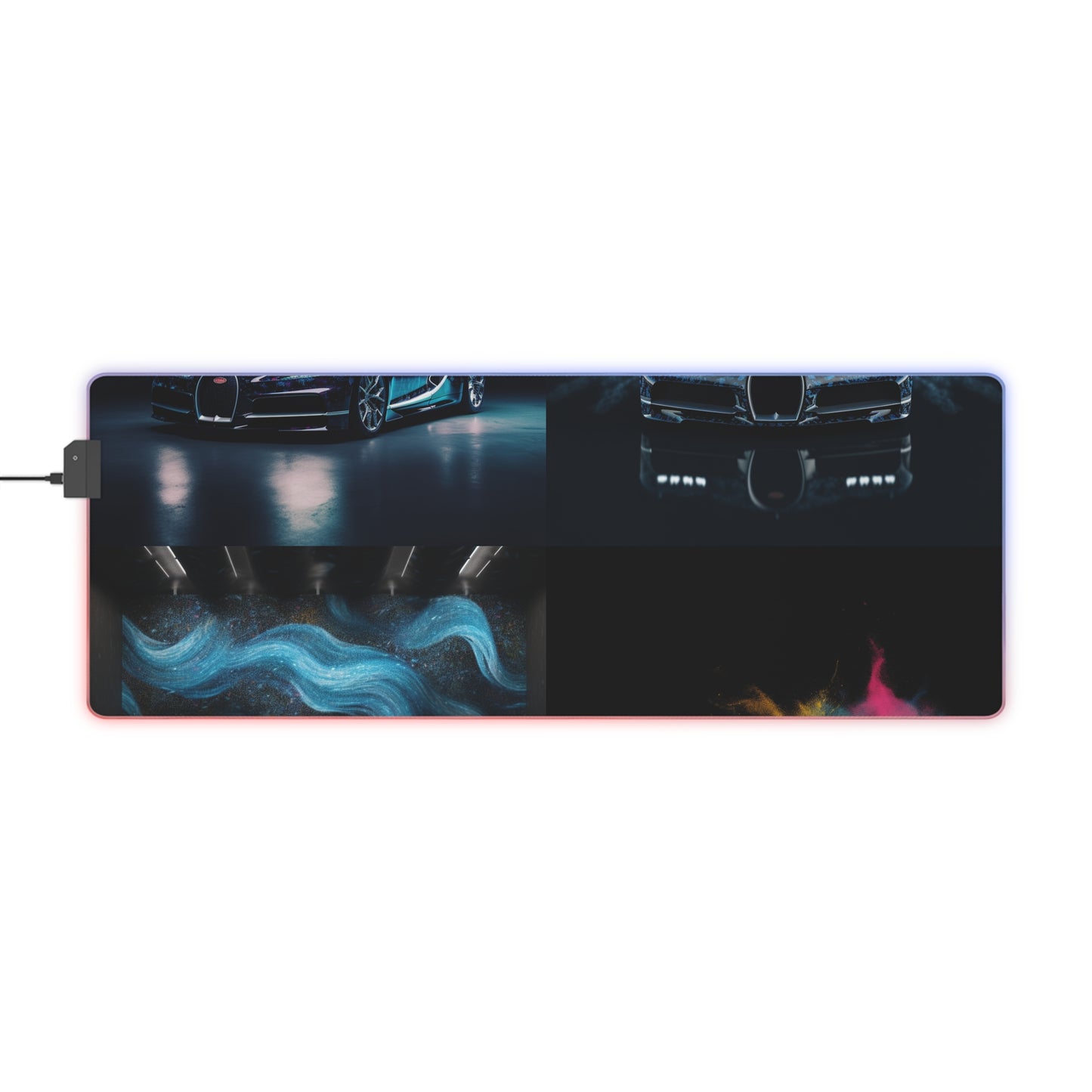 LED Gaming Mouse Pad Hyper Bugatti 5